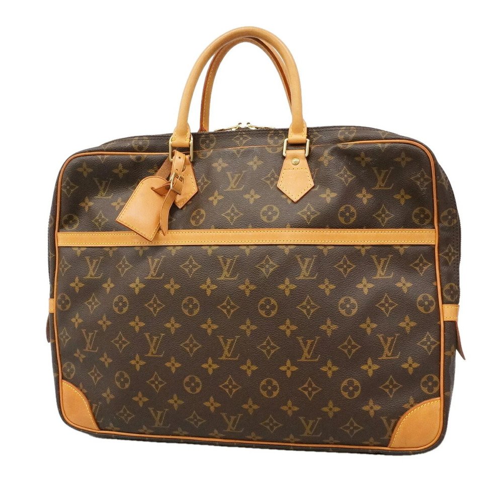 Louis Vuitton Monogram Portedocuments Voyage Bag M53362 Brown Men's P3655491